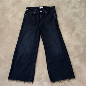 Citizens Of Humanity - Lyra Wide Leg Crop Raw Hem In Medallion - Size 28